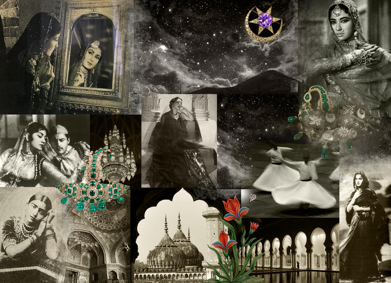 UNDER THE CRESCENT MOON AND GLITTERING STARS